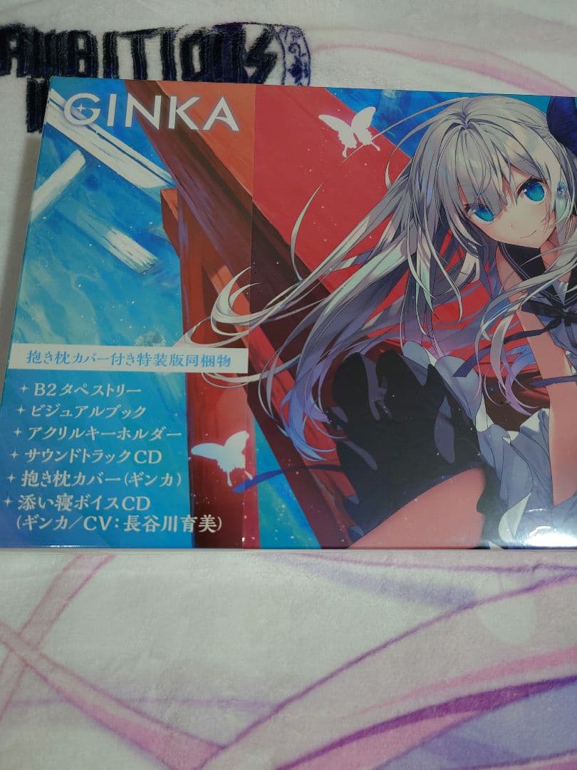 GINKA 抱き枕カバー付き特装版（switch）ゲーマーズ特典付