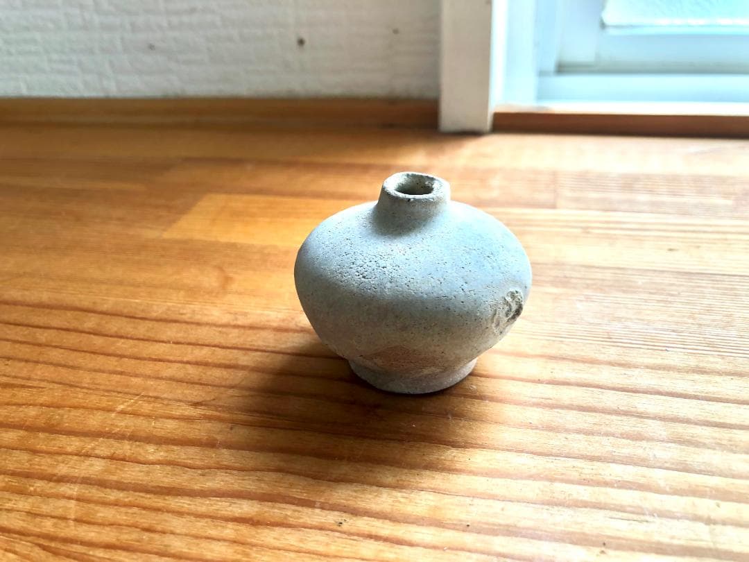 【タイ・骨董】宋胡録（スンコロク） 白釉 小壺（1301年~1600年）